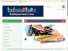 Tablet Screenshot of inchiostropointpro.it